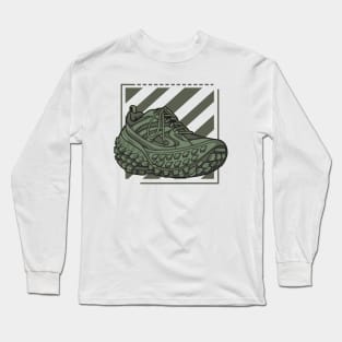 Balen Defender Green Sneaker Long Sleeve T-Shirt